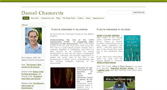 Desktop Screenshot of danielchamovitz.com